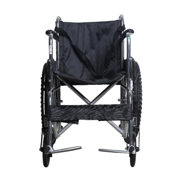 2 MHL 1009 Pro - Manual Wheelchair With Metallic Footrest