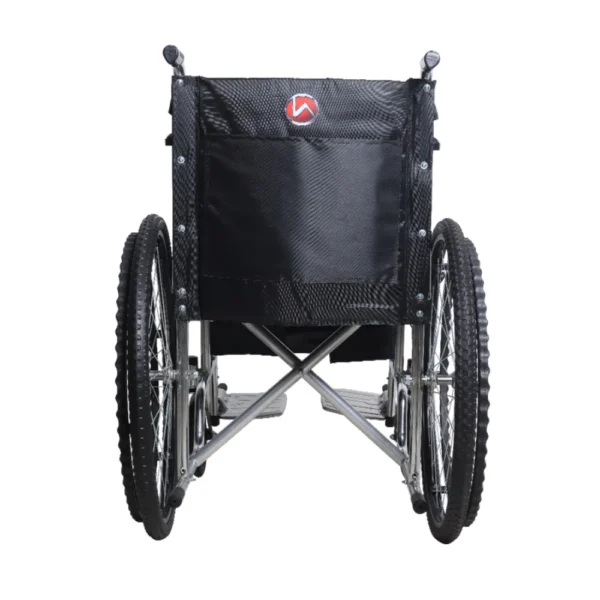 3 MHL 1009 Pro - Manual Wheelchair With Metallic Footrest