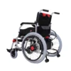MHL1007-S-4withHEM Hero MHL 1007-S (LFP) Foldable Electric Wheelchair with Spoke Wheels and wide tyres (Lithium Battery)
