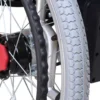 MHL1007-S-7 Hero MHL 1007-S (LFP) Foldable Electric Wheelchair with Spoke Wheels and wide tyres (Lithium Battery)
