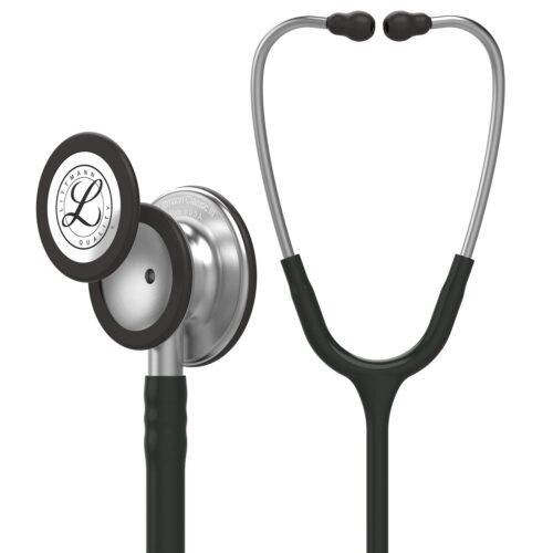 5620-3 3M Littmann Classic III Stainless Steel Chestpiece Monitoring Stethoscope - Black Tube 5620