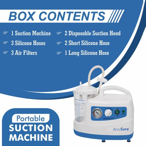 Suction-3 AccuSure Suction Machine